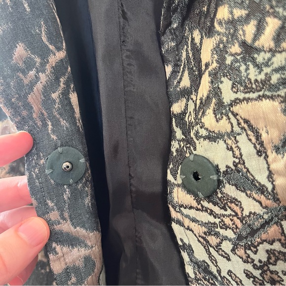 lafayette 148 ny metallic brocade blazer jacket - Picture 6 of 14